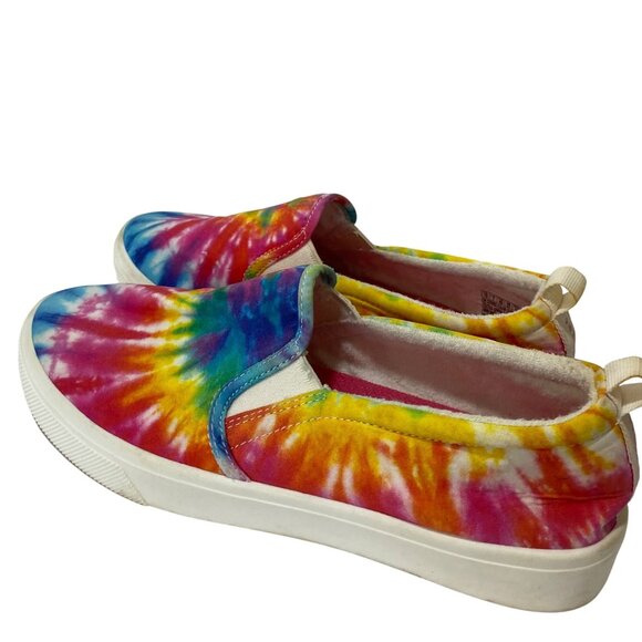 Skechers poppy Hippy Hype Womens size 10 shoes multicolor tie dye slip on sneake - Picture 4 of 8